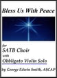 Bless Us With Peace SATB choral sheet music cover